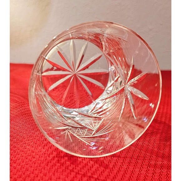 Bohemian Hand Cut Crystal 54oz Pitcher and 5 Double Old Fashioned Rocks Glasses - Picture 6 of 9